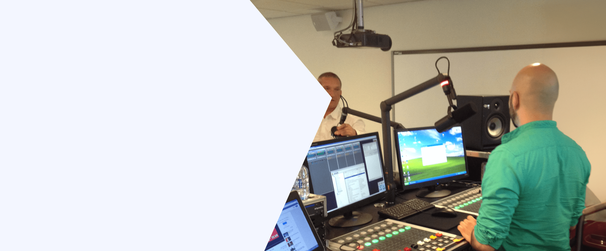 Radioopname in beeld